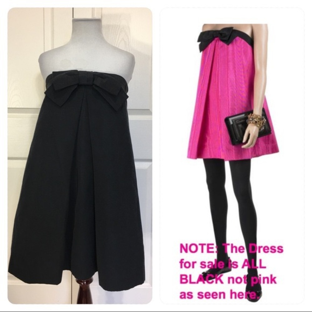 Milly of New York bow strapless dress
